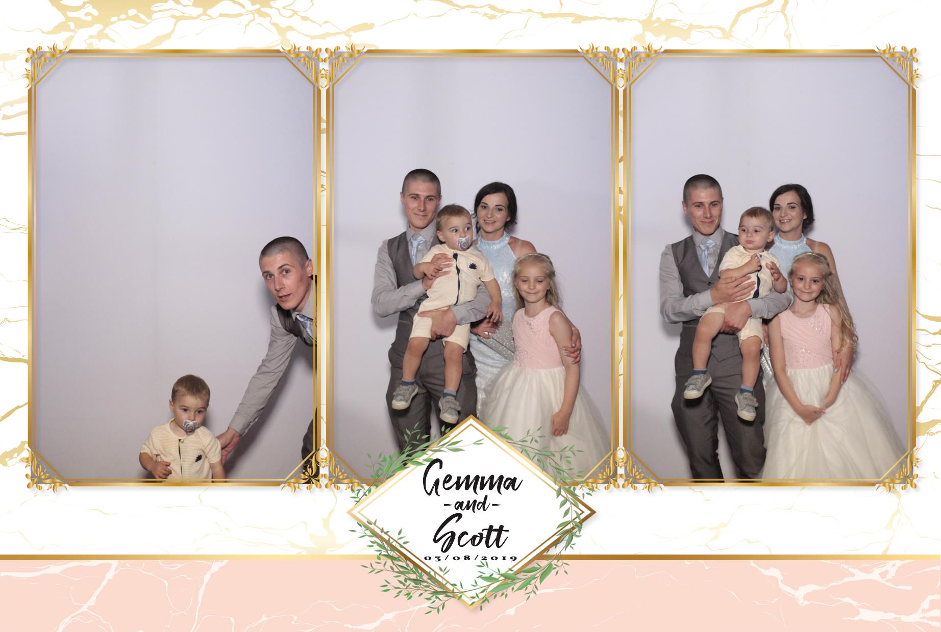 Gemma & Scott's Wedding | View more photos from the event at gallery.myphotoboothexperience.co.uk/u/MyPhotoBoothExperienceLtd/Gemma-Scotts-Wedding